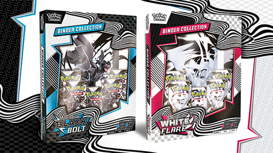 Binder White Flare/Black Bolt